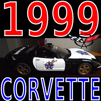 1999 Corvette C5 FOP Pace Car Diecast Model Scale 1:24 • $133.95
