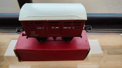 Hornby Trains O Gauge No 1 Cattle Trauck N.e. Boxed Vg Condition 1950 • £15