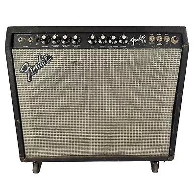 Vintage Fender 75 Tube Guitar Amplifier Point To Point Wiring For Repair • $399.96