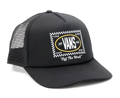 Vans 1966 Black Mesh Snapback • $22.99