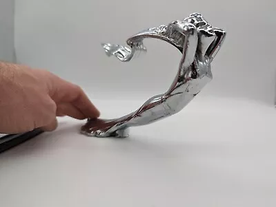 Vintage 1930’s Cadillac LaSalle Chrome Flying Goddess Lady Hood Ornament  • $69.97