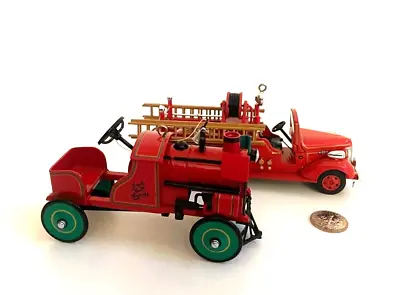 Miniature Fire Truck And Kiddie Peddle Car • $19