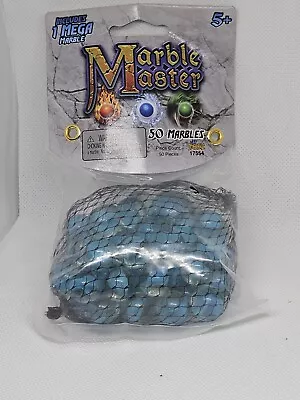 Marble Master Blue Imperial 50 Count BRAND NEW Includes 1x Mega Marble • $7.96