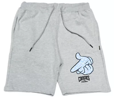 Crooks & Castles Men's Monogram Airgun Sweat Shorts • $29.99