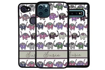 Vintage  Animal Elephant Personalized Phone Case For Apple Samsung LG Google • $24.99