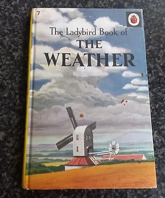 Ladybird Book Of The Weather 1960's Edition  ( PBG ) • £4.99