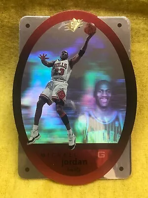 1996 Upper Deck SPx Michael Jordan Die Cut Card #8 Hologram. • $49.99