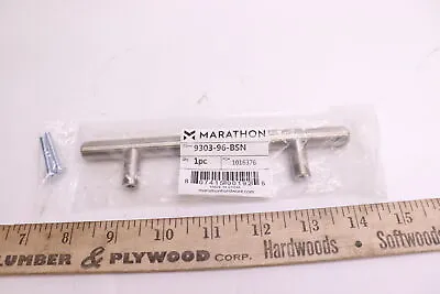 Marathon Handle Bar Pull Brushed Satin Nickel 96mm 9303-96-BSN • $1.71