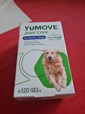 1 Yumove Jointcare For Senior Dogs X120 Tablets Expires 03 25 • £22.49