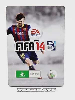 FIFA 14 Microsoft XBox 360 EA Sports - STEEL BOOK & Mint Disc  • $9.95