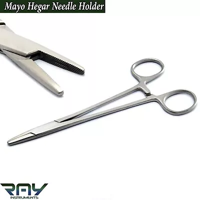 Surgical Mayo Hegar Suture Needle Holder Forceps Dental Veterinary Locking Plier • $6.99