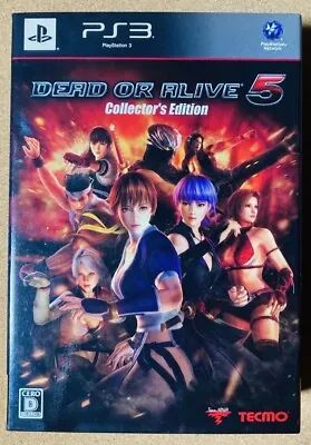 Dead Or Alive 5 Collector's Edition Limited Edition Sony Playstation 3 PS3 Japan • $96.93