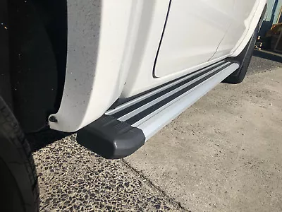 Holden Colorado Dual/Crew Cab Side Steps Running Boards Aluminum 2012-2020 (S6) • $345.45