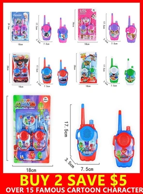 $18.99 • Buy Kids Childs Electronic Walkie Talkie Play Set 2 Way Radio Control In/outdoor Toy