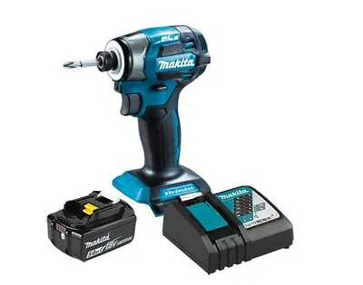 Makita DTD173 Impact Driver 18V 1x5.0Ah BL 6.35mm 180Nm LED 3800ipm Charger_220V • $519.95