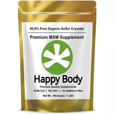 Organic Sulfur Crystals -99% Pure MSM Crystals Premium MSM Supplement 1LB Pack. • $41.69