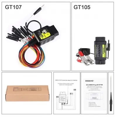 Newest GODIAG GT105 ECU IMMO Kit Plus GT107 DSG Gearbox Data Read/Write Adapter • $79.99