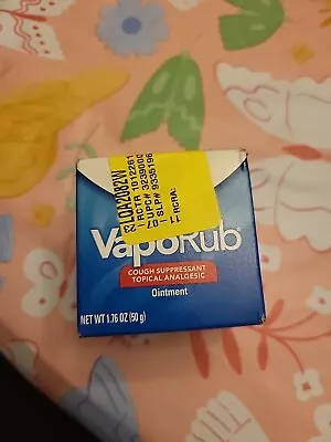 Vicks VapoRub 1.7oz Cough Suppressant Ointment  • $8.99