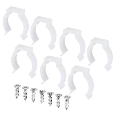 T8 U Clips Holder Bracket Fluorescent Tube Light Fixture Plastic Pipe Clamps ... • $13.76