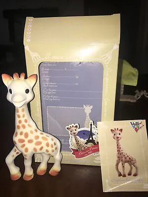 NEW - Vulli - Sophie The Giraffe Natural Teether (Red Box) - • $20