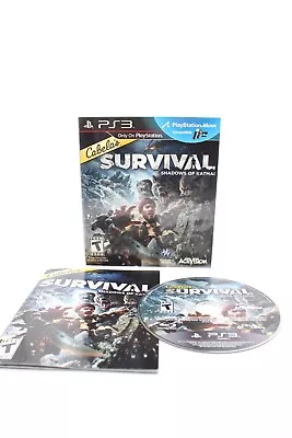 PlayStation 3 PS3 Cabelas Survival Shadows Of Katmai Complete CIB Tested Clean • $9.75