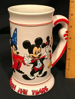 Disney Mickey Mouse Mickey Through The Years Beer Stein Mug • $12.99