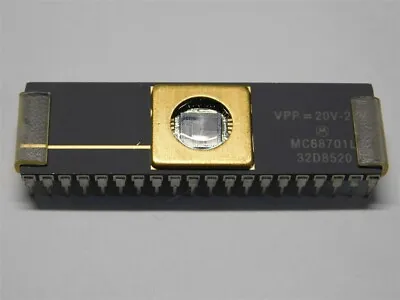 Original Motorola MC68701L 8-bit EPROM Microcomputer Unit (MCU) IC CDIP-40  • $49.99