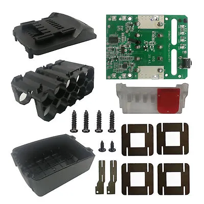 For Metabo 18V 20V Battery Case PCB Circuit Board Plastic Housing Shell Parts • $25.58