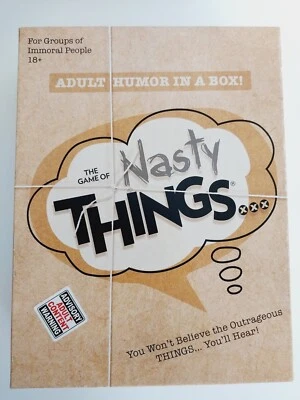 $16.18 • Buy The Game Of Nasty Things | Adult Humor In A Box | 18+ Party Game