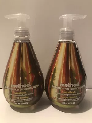 Method Hand Soap Wash Woodlands Gel Limited Edition Fifty Nine Parks Woods Cabin • $23.99