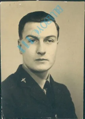 R.A.F Serviceman Medic Post War Portrait 3.5 X 2.5 Inches • £7.94