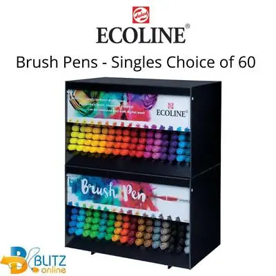£3.85 • Buy Royal Talens Ecoline Liquid Watercolour Paint Drawing Brush Pen - All Colours 