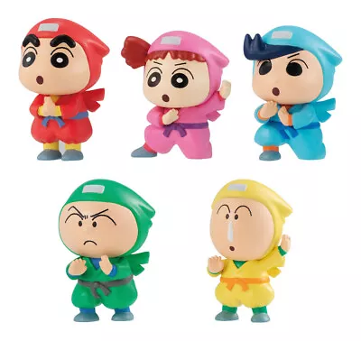 Crayon Shin-chan Movie Mononoke Ninja Chinpuden Figure Bandai Gashapon Set Of 5 • $30