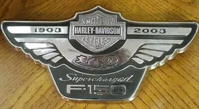 2003 Harley Davidson F150 Fender Tailgate Emblem 03 HD F-150 LH RH 100th OEM • $75