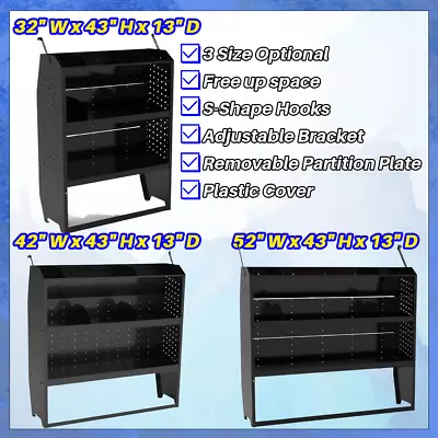 Van Shelving Storage For Transit ConnectChevy City ExpressPromaster City +hook • $250.99