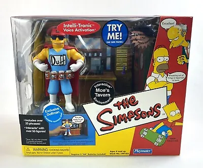 Moe's Tavern The Simpsons WOS World Of Springfield Playset New Duffman Playset • $79.98