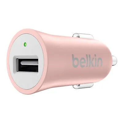 Belkin Premium Ultra-Fast 2.4amp USB Car Charger For IPhone IPad Smartphone • $17.99