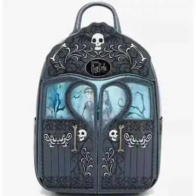 Corpse Bride Mini Backpack Emily Victor Wedding Magnetic Gates Bag • $64.90