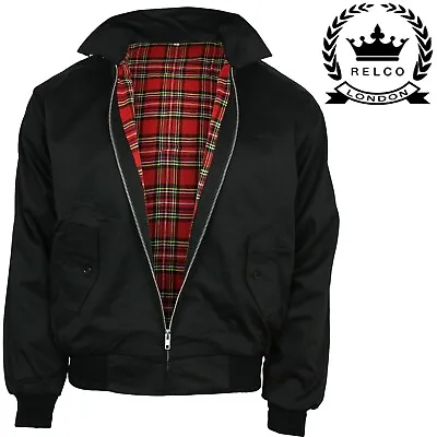 £39.99 • Buy Relco Black Harrington Jacket Skin Mod Scooter Ska Northern Soul 