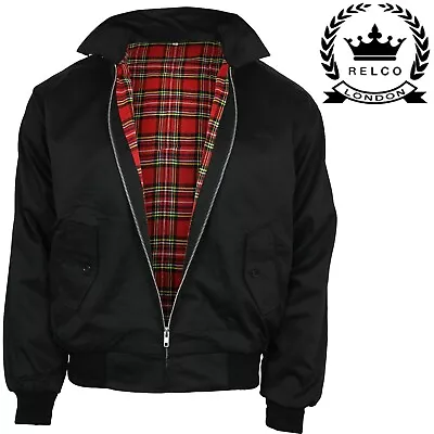 Relco Black Harrington Jacket Skin Mod Scooter Ska Northern Soul  • £44.99