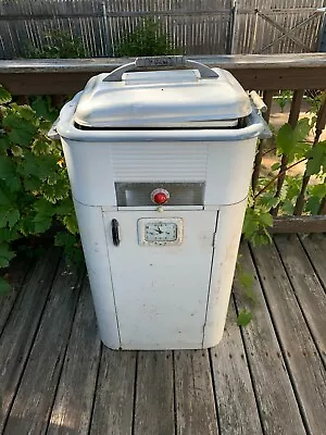 Vintage 1950s Westinghouse Electric Roaster Oven W/ Bottom Cabinet + Accessories • $225