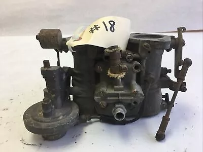 Used Side Draft Carburetor Solex PHH44 Fits 190sl W121 Mercedes #18 • $1000