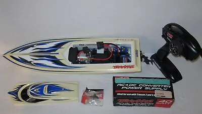 Traxxas Blast Remote Control Boat Controller Charger Propeller Tested • $119