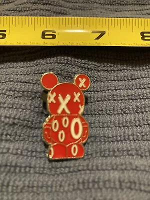 Mickey Mouse Red Vinylmation X's And O's Individual Disney Trading Pin • $6.95