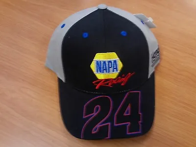 Chase Elliott #24 NASCAR Ball Cap Trucker Hat NEW Grey Blk NAPA Racing Hendrick • £13.13