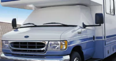 $72.99 • Buy ADCO 2401 Windshield RV Cover White Snooze Bonnet Privacy Window Shade 