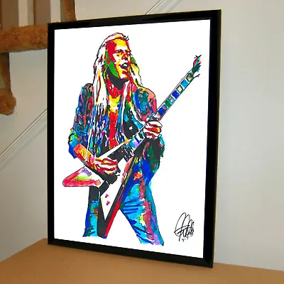 Michael Schenker UFO Guitar Rock Music Poster Print Wall Art 18x24 • $26.99