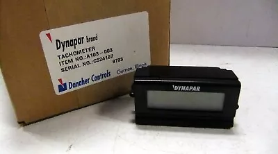Dynapar Tachometer / Generator 4 Digit A103-003 • $185