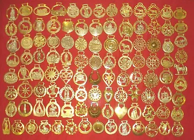 Vintage English Horse Brass/horsebrasses Your Choice 120 To Choose From - Lot S9 • £5.99