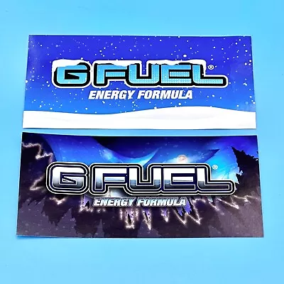G Fuel Winter Aurora Snow Sticker Decal Set Of 2 GFuel Energy Formula (6 X 3 ) • $12.63